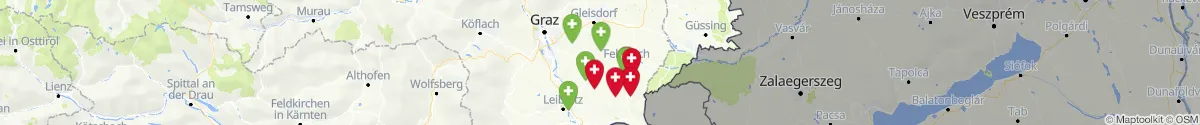 Map view for Pharmacies emergency services nearby Paldau (Südoststeiermark, Steiermark)